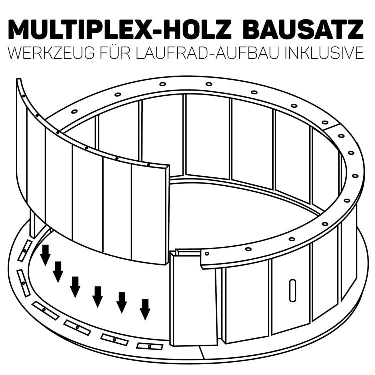 Běžecký pás pro KOČKY velikost L | Canadian Cat | BLACK EDITION | černý od ParrotPlanet.cz