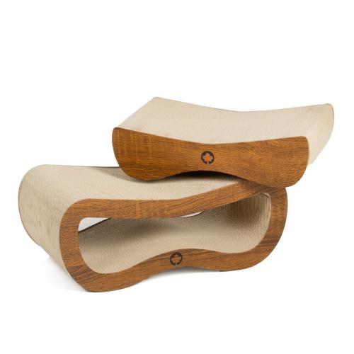 Sada Orbit Satellite 2.0. SMALL | Škrabadla pro KOČKY | Canadian Cat | ořech od ParrotPlanet.cz