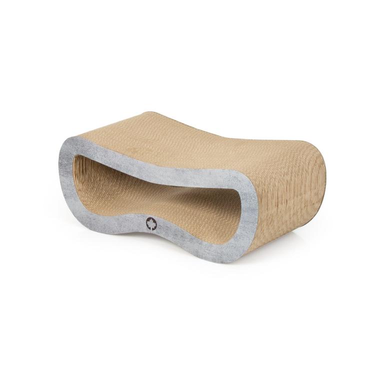 Orbit 2.0. SMALL | Škrabadlo pro KOČKY | Canadian Cat | Vzhled betonu od ParrotPlanet.cz