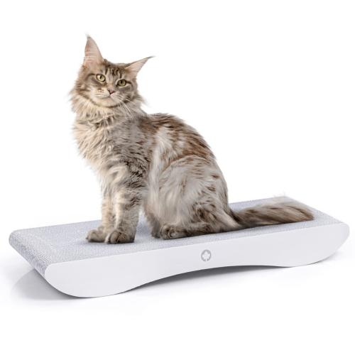 COMET L | Škrabadlo pro KOČKY Canadian Cat | WHITE EDITION | BÍLÉ od ParrotPlanet.cz