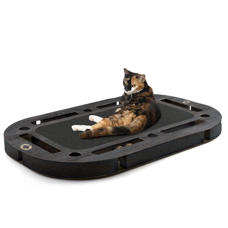 PlayPlate | Hřiště pro kočky se škrabadlem| Canadian Cat | BLACK EDITION | ČERNÁ od ParrotPlanet.cz