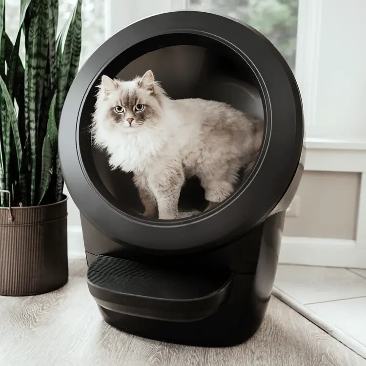 Litter Robot IV Connect WIFI – Automatická samočistící kočičí toaleta – černá od ParrotPlanet.cz