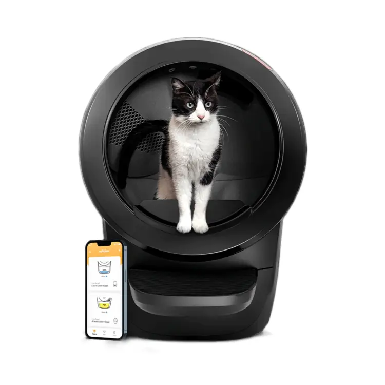 Litter Robot IV Connect WIFI – Automatická samočistící kočičí toaleta – černá od ParrotPlanet.cz