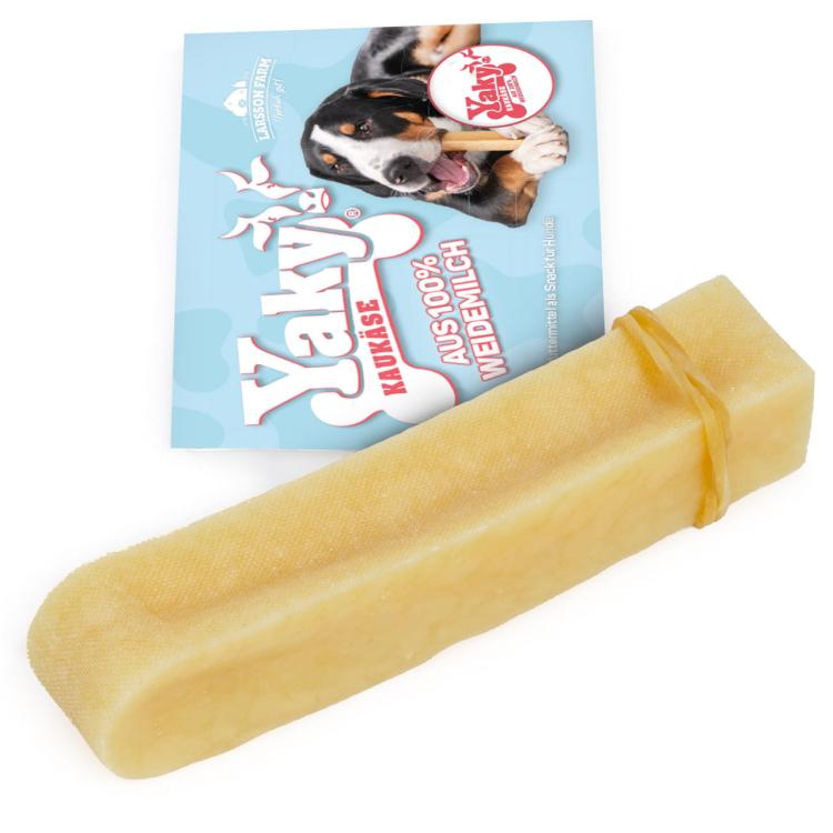 Yaky Chew Cheese Medium – nízkotučná, bezobilná pochoutka pro psy na bázi sýra, velikost M 50–80 g od ParrotPlanet.cz