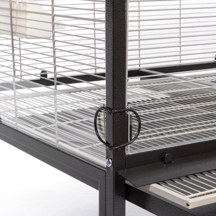 Klece pro papoušky Montana Villa Casa 120 tmavá/světláod ParrotPlanet.cz