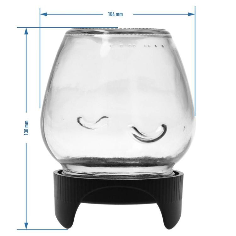 Sklenená nádoba na klíčení | Klíčky pro papoušky | Snadné a spolehlivé klíčení od ParrotPlanet.cz