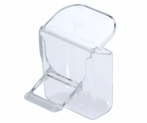 2GR |Krmítko Italia | Miska | Akrylové krmítko s tyčí pro papoušky a jiné exotické ptáky od ParrotPlanet.cz