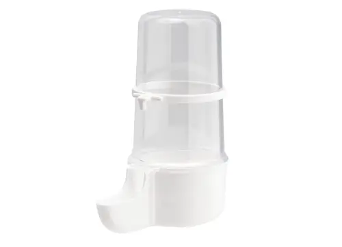 2GR | Napáječka LIVORNO | Bílá napáječka | Miska na vodu pro papoušky a jiné ptáky 400 ml od ParrotPlanet.cz