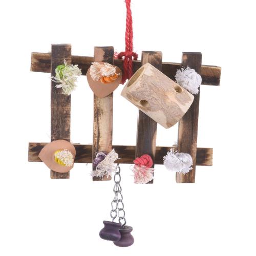 Žebřík se srdíčkem | dřevěná hračka se srdíčkem | Radost pro všechny papoušky od ParrotPlanet.cz