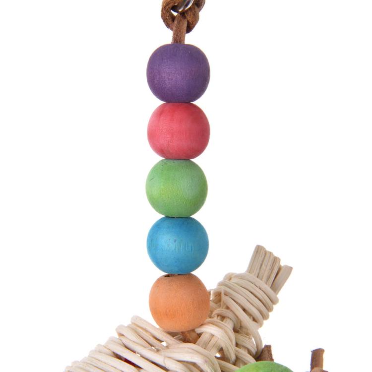 Květina | Přírodní hračka pro papoušky od ParrotPlanet.cz