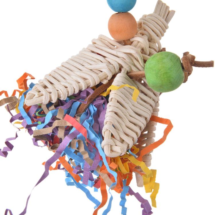 Květina | Přírodní hračka pro papoušky od ParrotPlanet.cz