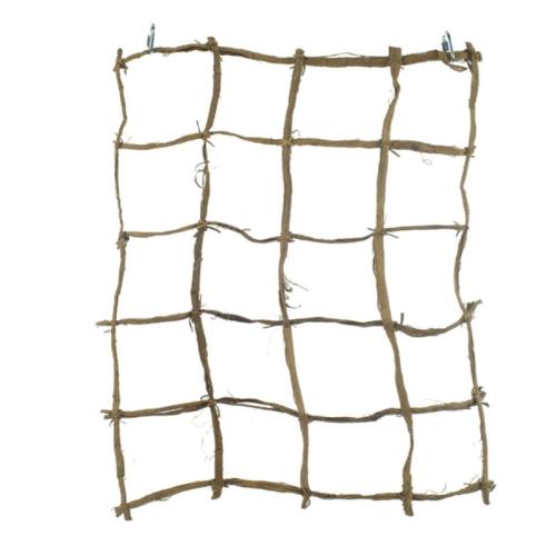 Kokosová síť na lezení XL 70x35 cm – tenká pro střední a velké papoušky od ParrotPlanet.cz