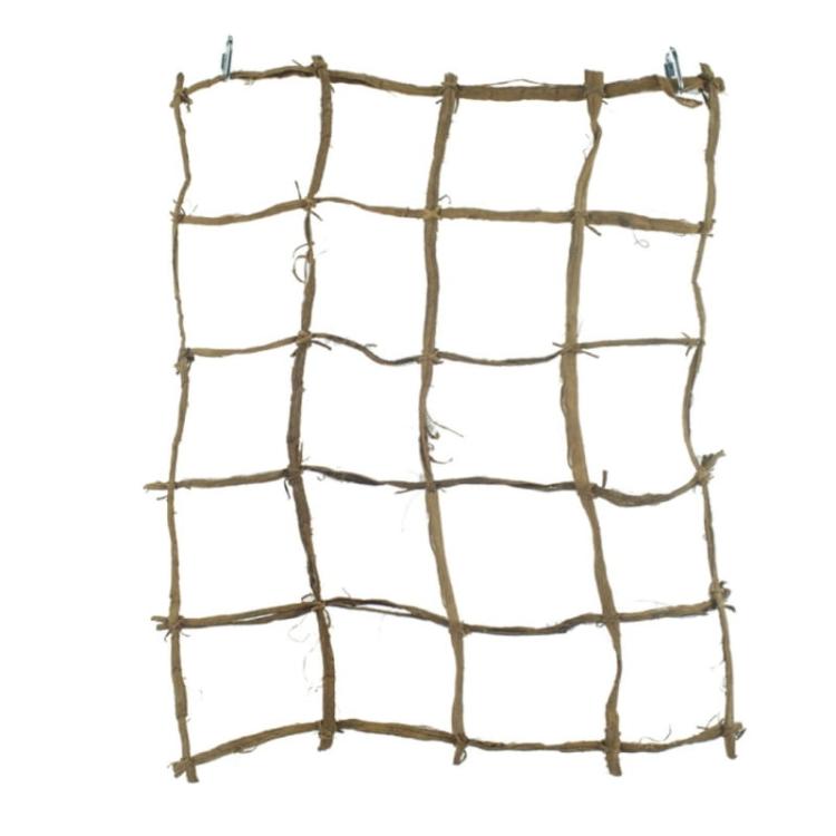 Kokosová síť na lezení XL 70x35 cm – tenká pro střední a velké papoušky od ParrotPlanet.cz