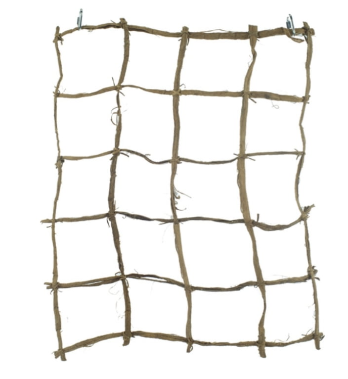 Kokosová síť na lezení XL 70x35 cm – tenká pro střední a velké papoušky od ParrotPlanet.cz