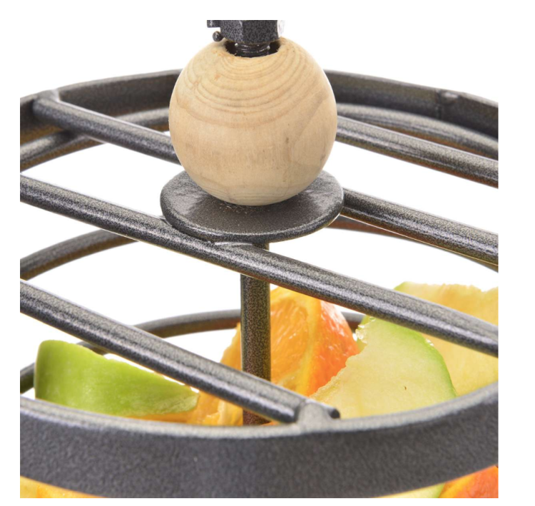 Kovový koš na plnění | Klec na pamlsky | pro velké papoušky | Bufet XXL od ParrotPlanet.cz