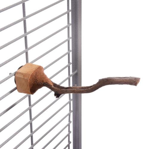 Přírodní tyč z liány s upevněním | velikost M – 30 cm | pro nymfy a jiné podobné druhy papoušků od ParrotPlanet.cz