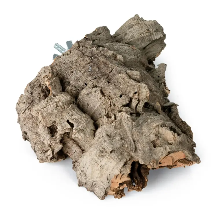 Přírodní bidélko z kůry korkového dubu S | pro malé a střední papoušky | korkové bidélko pro papoušky od ParrotPlanet.cz