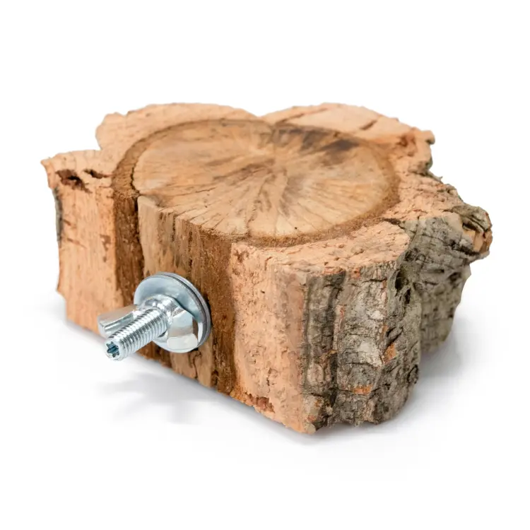 Stůl z korkového dubu pro papoušky velikosti S od ParrotPlanet.cz