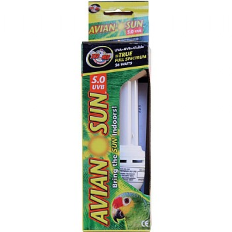 Avian Sun 5.0 Compact UV Bird Lamp žárovka od ParrotPlanet.cz