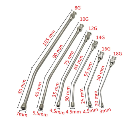 Kompletní SADA pro ruční krmení mláďat | Nerezová ocel: injekční stříkačka, sondy, lžíce | profilované | 20 ml od ParrotPlanet.cz