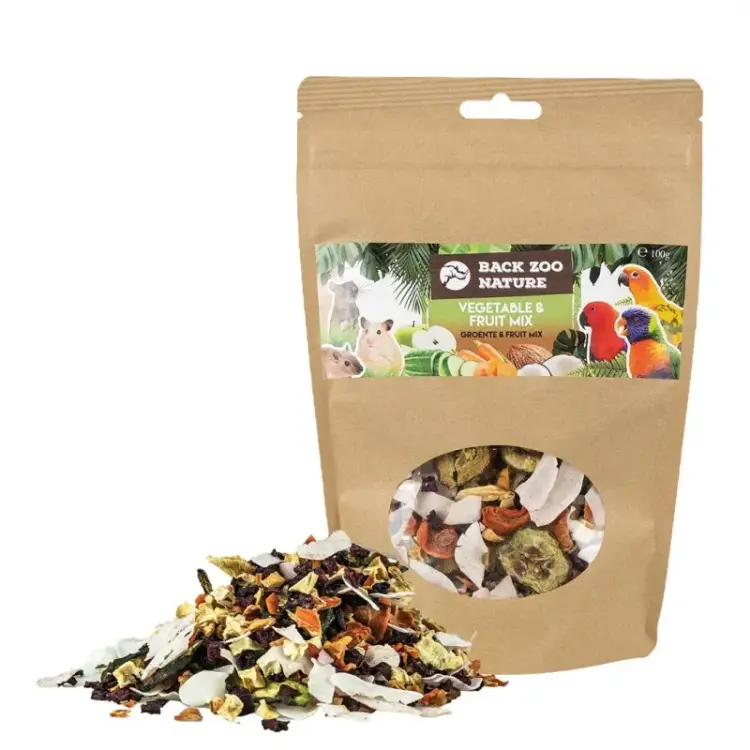 Back Zoo Nature - Ovocno-zeleninová směs pro papoušky 100 g od ParrotPlanet.cz