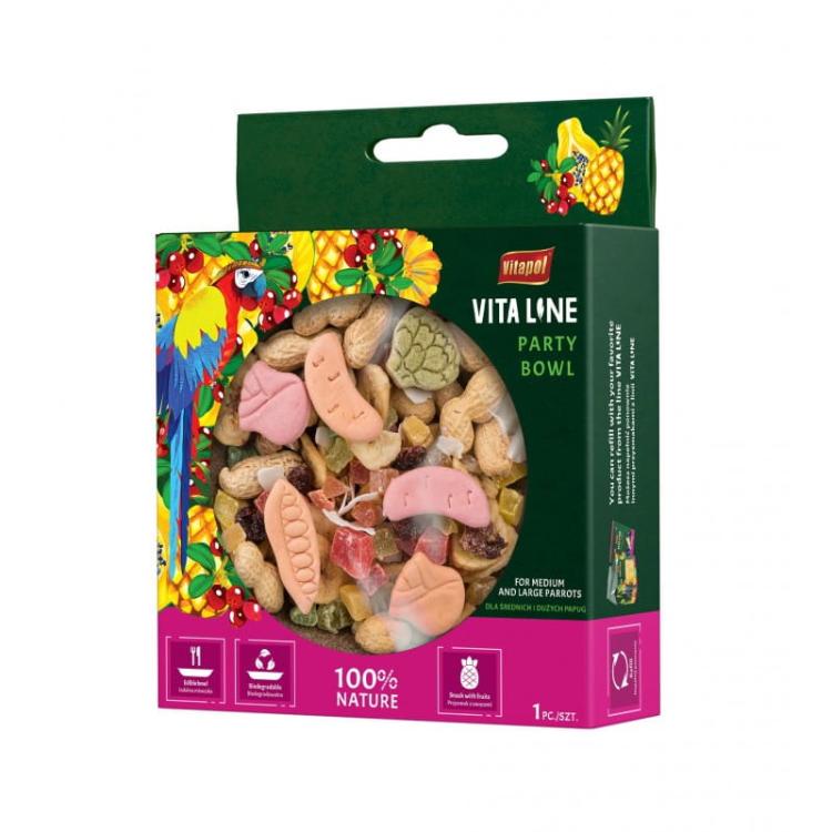Vitapol Vitaline - Party Bowl pamlsek pro střední a velké papoušky od ParrotPlanet.cz