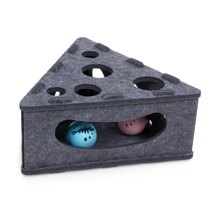 Cheese Catch | Canadian Cat | Hračka pro KOČKY | Interaktivní | 28x28x13 cm od ParrotPlanet.cz