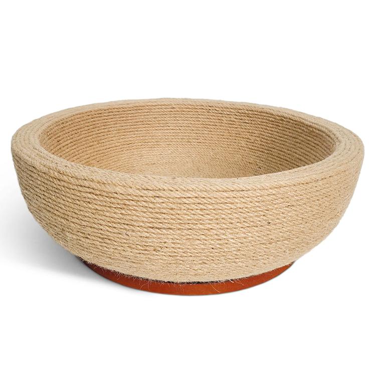 Kočičí miska | Canadian Cat | Sázalové lůžko pro kočky s funkcí škrabadla  | 45 x 45 x 16 cm od ParrotPlanet.cz