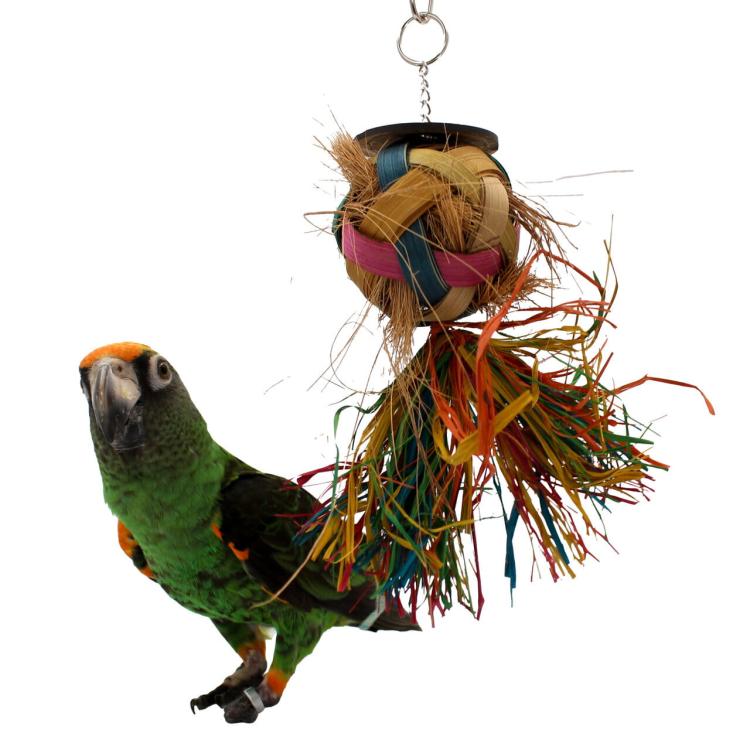 Shreding ball - Hračka pro malé a střední papoušky od ParrotPlanet.cz