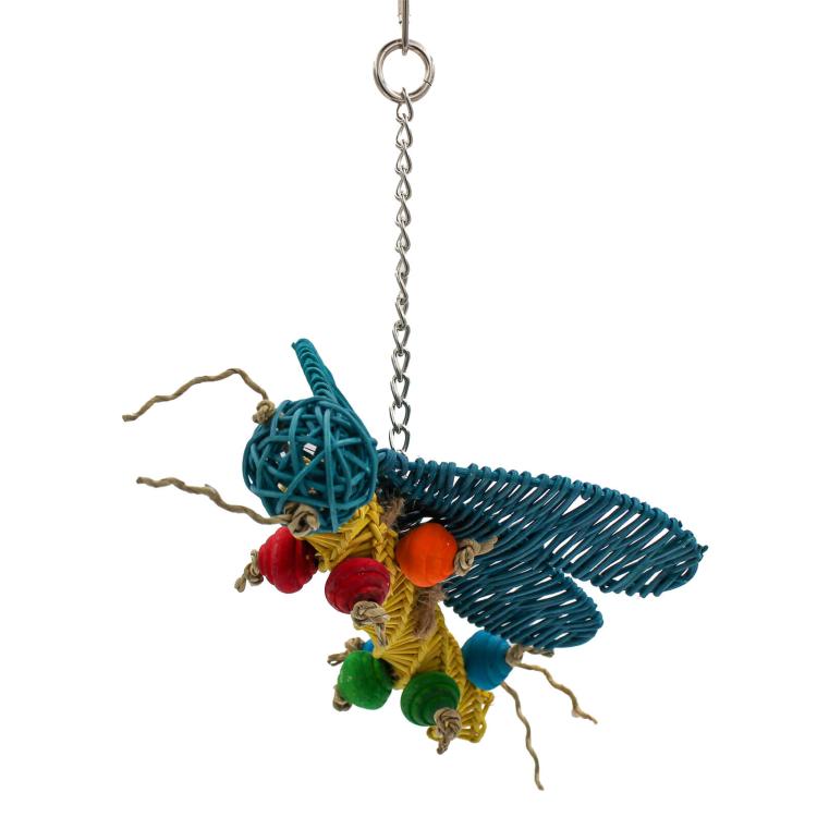 Motýlek – hračka pro malé papoušky od ParrotPlanet.cz