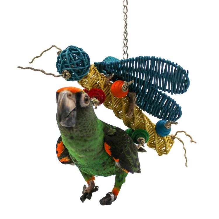 Motýlek – hračka pro malé papoušky od ParrotPlanet.cz