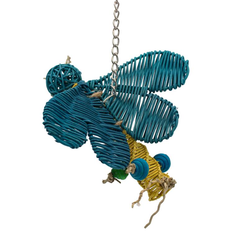 Motýlek – hračka pro malé papoušky od ParrotPlanet.cz