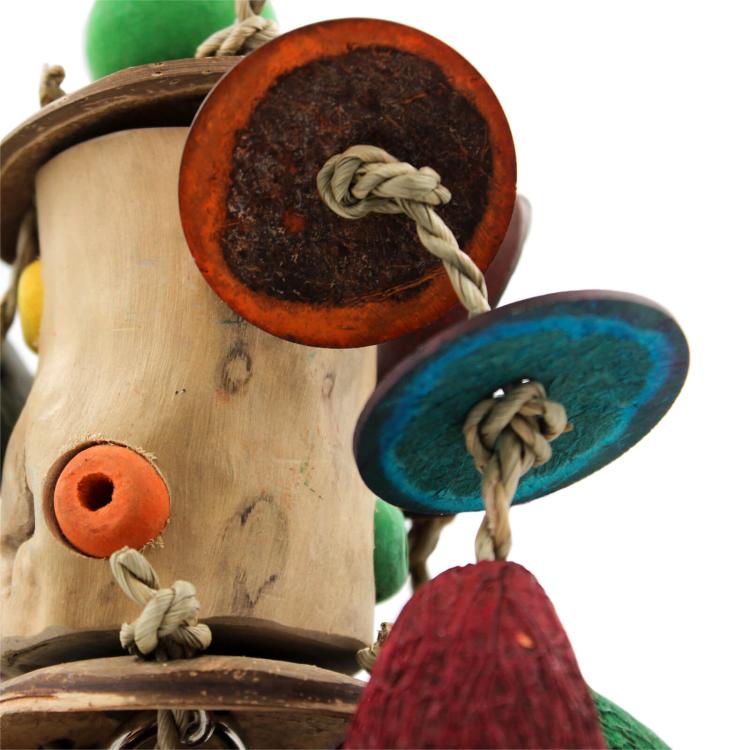 LEAVES - Zabawka dla średnich papug od ParrotPlanet.pl