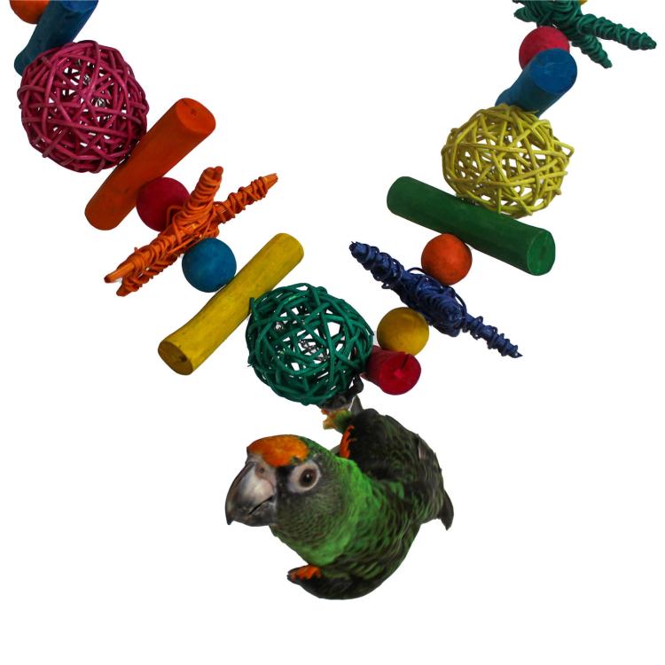 Veselá girlanda - Hračka pro střední a malé papoušky od ParrotPlanet.cz