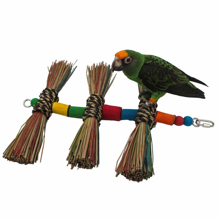 Rattanový šílenství - Hračka pro malé a střední papoušky od ParrotPlanet.cz