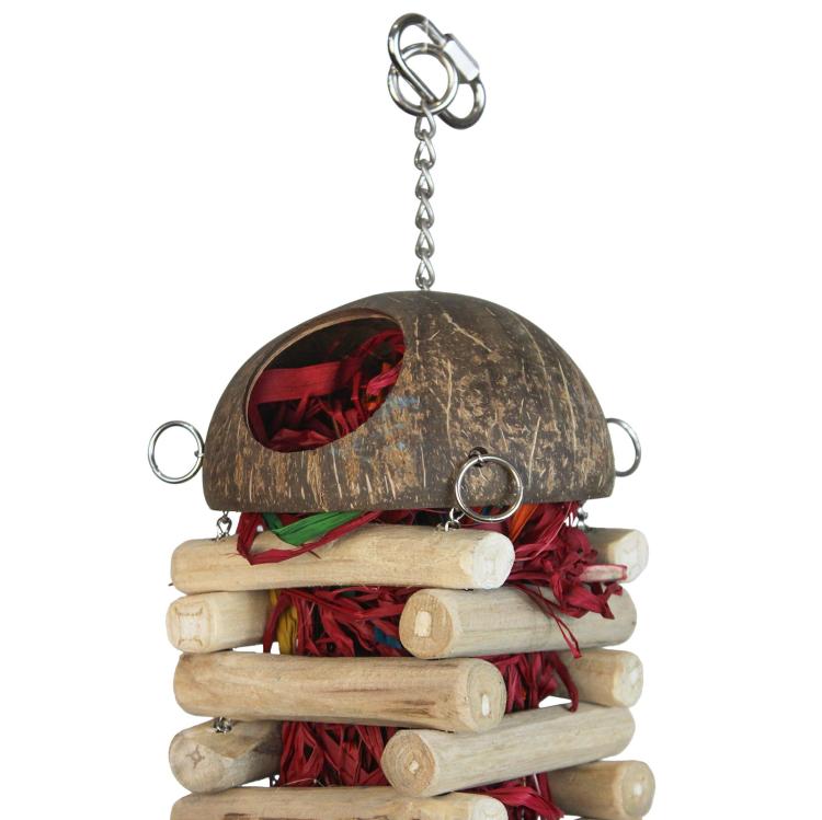 Natural baffle   - Hračka pro střední a velké papoušky od ParrotPlanet.cz