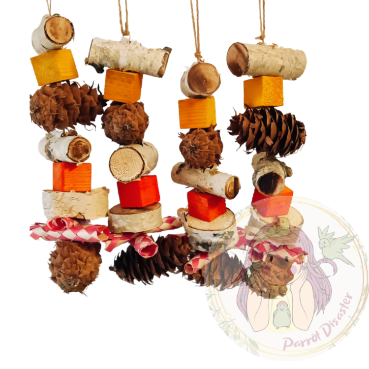 Šiška ve slunci – hračka pro střední papoušky od Parrot Disaster od ParrotPlanet.cz