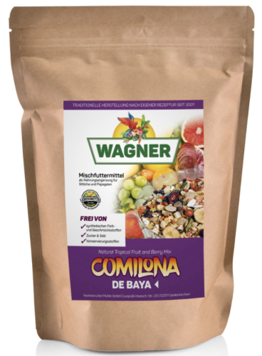 Comilona - Přírodně sušená ovocná a bobulová směs bez konzervantů 2,5 kg od ParrotPlanet.cz