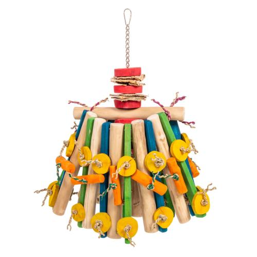 Veselá karusel JAVA 45 cm  - pro velké papoušky od ParrotPlanet.cz