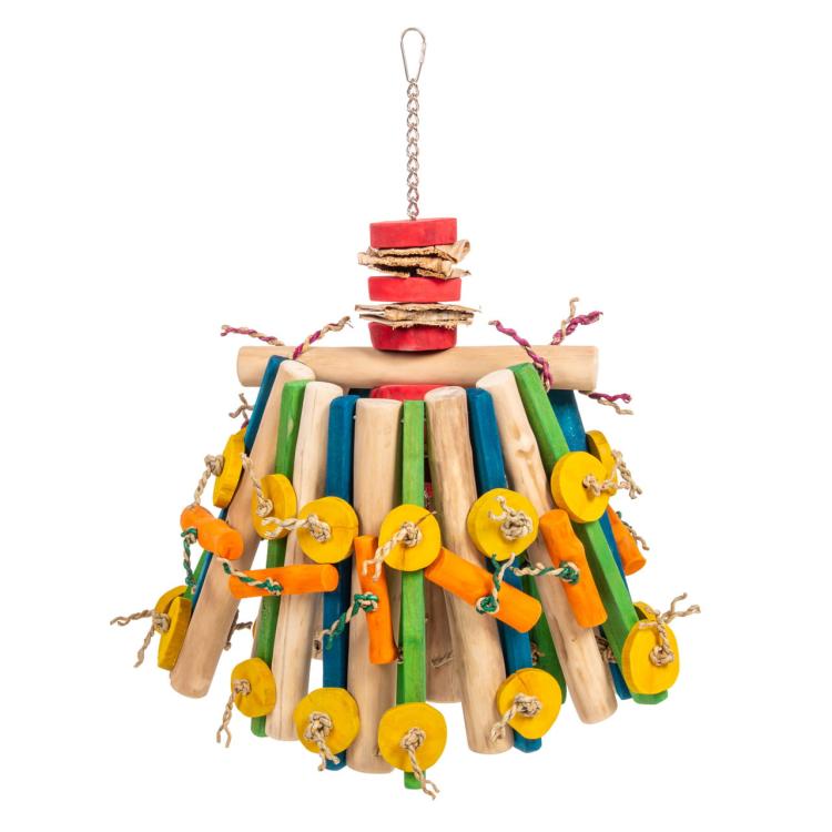 Veselá karusel JAVA 45 cm  - pro velké papoušky od ParrotPlanet.cz