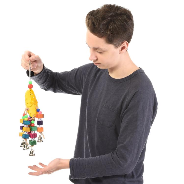 Šťastná botka |  hračka pro všechny papoušky od ParrotPlanet.cz
