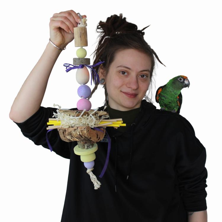 Happy Easter  - Hračka pro malé a střední papoušky od ParrotPlanet.cz
