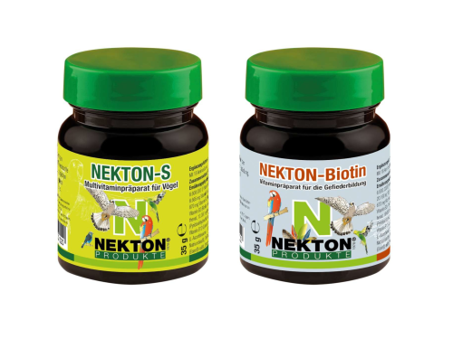 SADA Nekton Bio 35 g + Nekton S 35 g za super cenu – 15 % sleva od ParrotPlanet.cz
