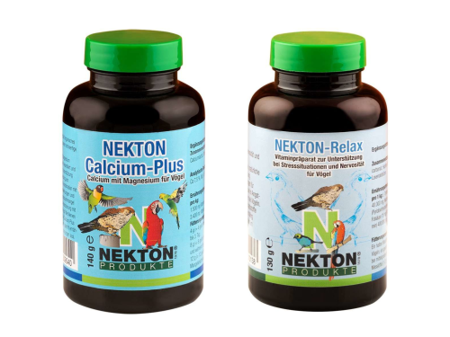 Sada Nekton Calcium Plus 140 g + Nekton Relax 130 g – 20 % sleva od ParrotPlanet.cz