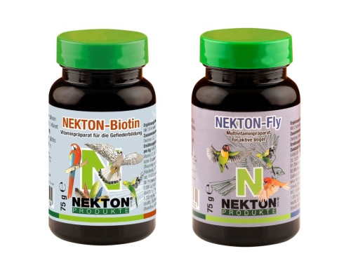 SADA Nekton Bio 75 g + Nekton Fly 75 za super cenu – 20 % sleva od ParrotPlanet.cz