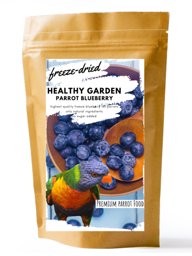 Premium Parrot Food - Healthy Garden Bluberry  - Lyofilizované kousky pro všechny papoušky 30 g od ParrotPlanet.cz