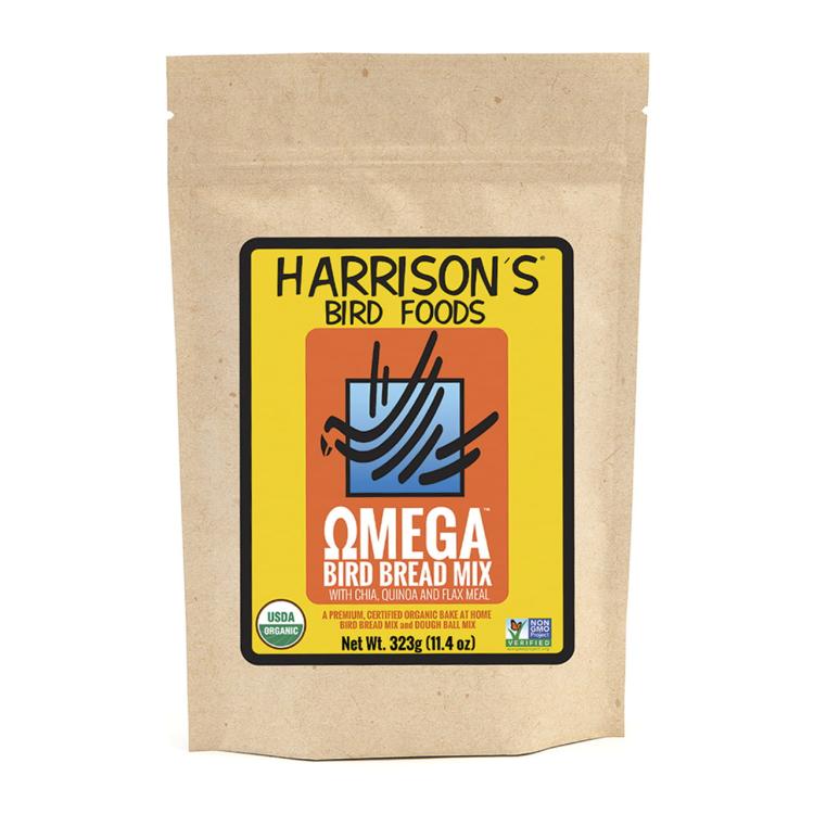 Harrison`s Bird Bread Mix - OMEGA - PEČENÉ LAKOMSTVÍ PRO VŠECHNY PAPUCHALKY - 323 g od ParrotPlanet.cz