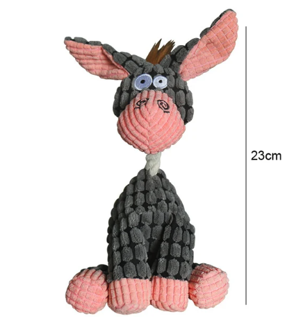 Osel | Hračka s píšťalkou pro psy | 23 cm od ParrotPlanet.cz