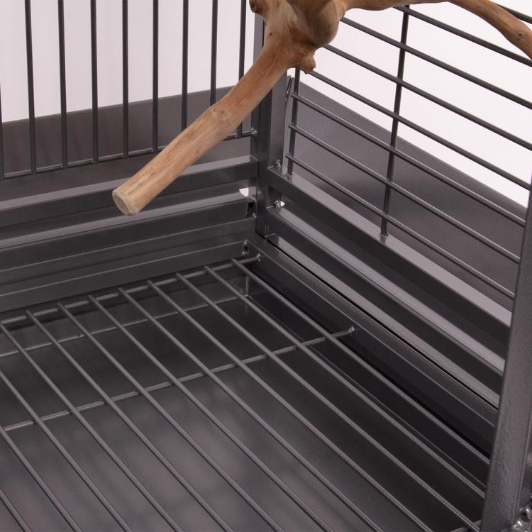 Klec pro papoušky Montana Hacienda Dome tmavá od ParrotPlanet.cz