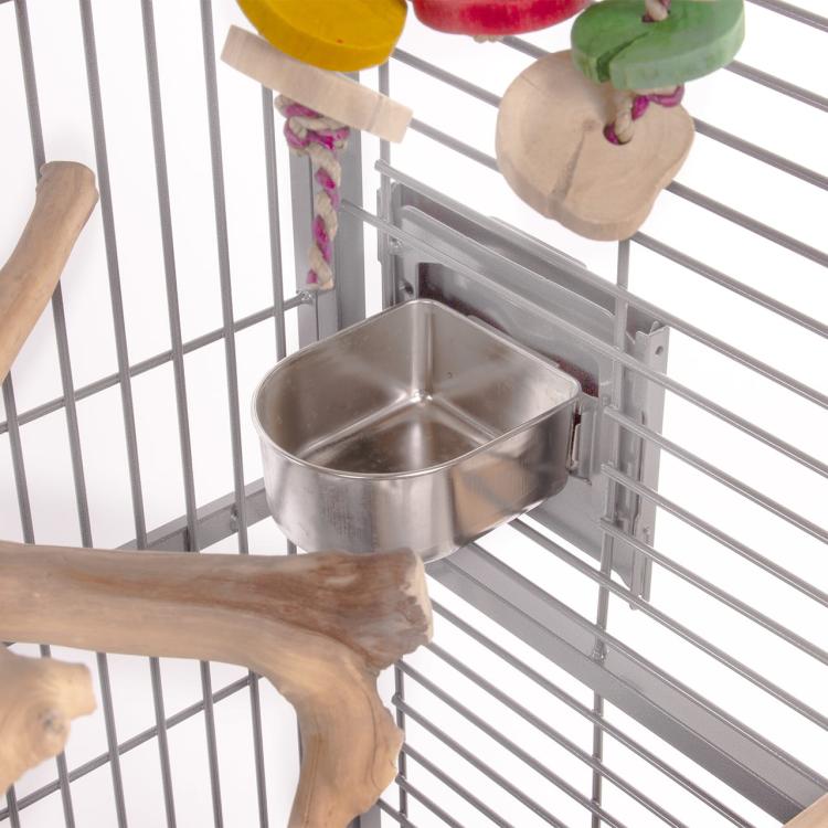 Klece pro papoušky Montana Hacienda Dome světlá od ParrotPlanet.cz